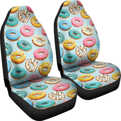 Donut Pattern Print Design DN05 Universal Fit Car Seat Covers