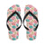 Donut Pattern Print Design DN06 Flip Flops-JorJune