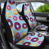 Donut Pattern Print Design DN07 Universal Fit Car Seat Covers