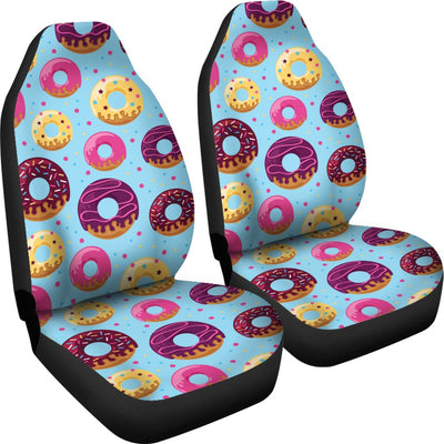 Donut Pattern Print Design DN07 Universal Fit Car Seat Covers