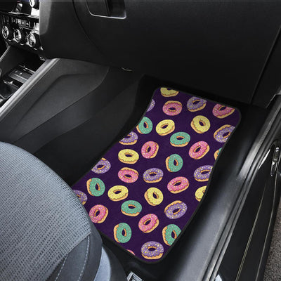 Donut Pattern Print Design DN08 Car Floor Mats-JorJune