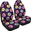 Donut Pattern Print Design DN08 Universal Fit Car Seat Covers