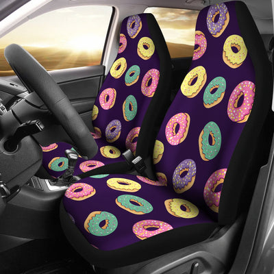 Donut Pattern Print Design DN08 Universal Fit Car Seat Covers