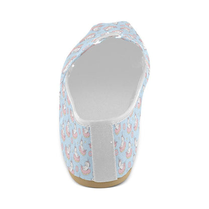Donut Unicorn Pattern Print Design DN014 Women Casual Shoes-JorJune.com