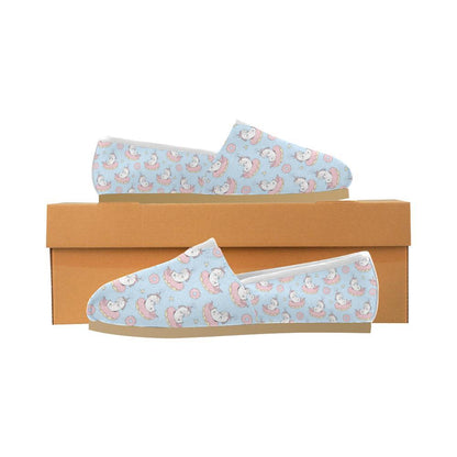 Donut Unicorn Pattern Print Design DN014 Women Casual Shoes-JorJune.com