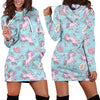 Donut Unicorn Pattern Print Design DN016 Women Hoodie Dress