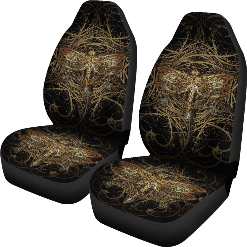 Dragonfly Mandala Universal Fit Car Seat Covers
