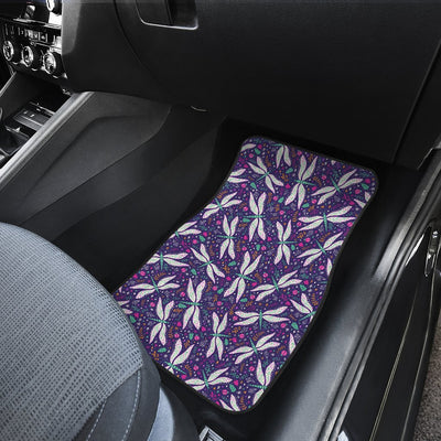 Dragonfly Pattern Car Floor Mats