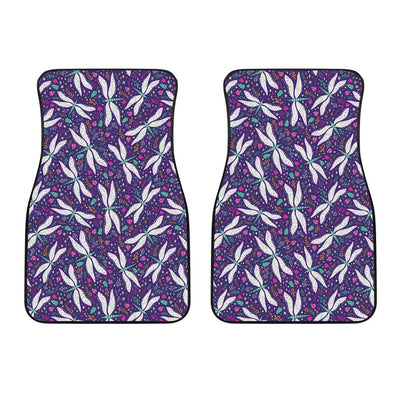 Dragonfly Pattern Car Floor Mats