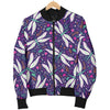 Dragonfly Pattern Men Casual Bomber Jacket