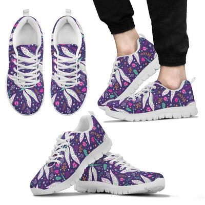 Dragonfly Pattern Men Sneakers