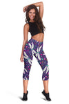 Dragonfly Pattern Women Capris