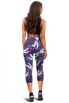 Dragonfly Pattern Women Capris