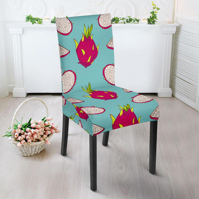 Dragonfruit Pattern Print Design DF01 Dining Chair Slipcover-JORJUNE.COM