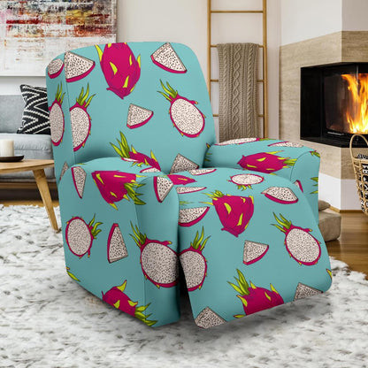 Dragonfruit Pattern Print Design DF01 Recliner Slipcover-JORJUNE.COM