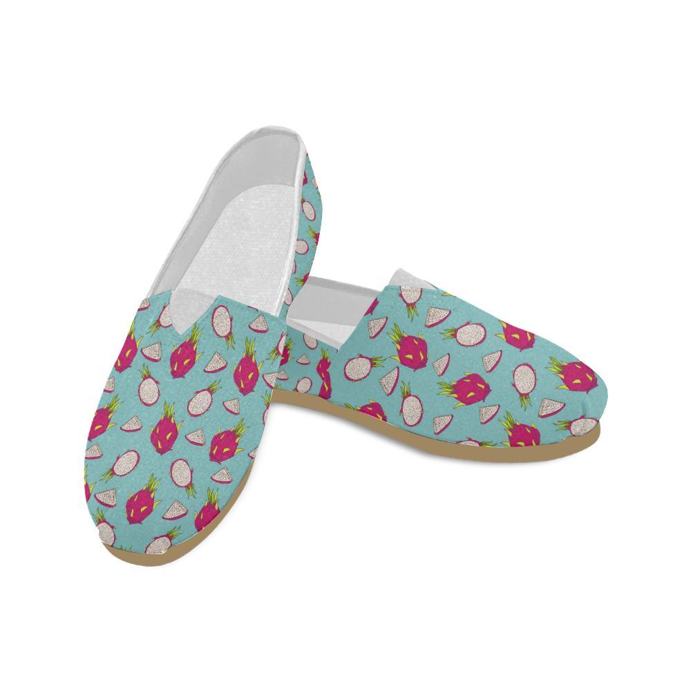 Dragonfruit Pattern Print Design DF01 Women Casual Shoes-JorJune.com