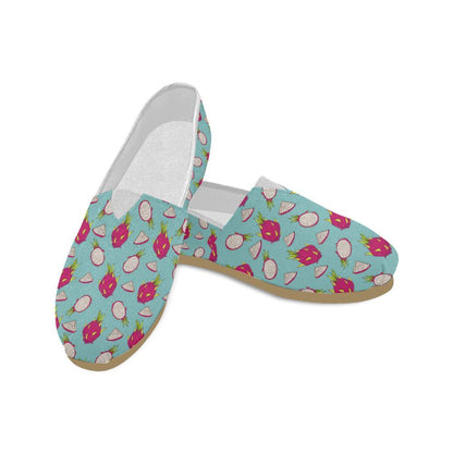 Dragonfruit Pattern Print Design DF01 Women Casual Shoes-JorJune.com