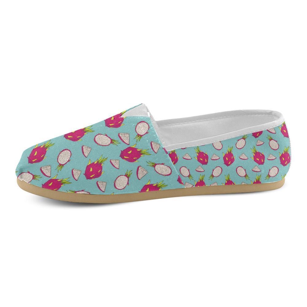 Dragonfruit Pattern Print Design DF01 Women Casual Shoes-JorJune.com