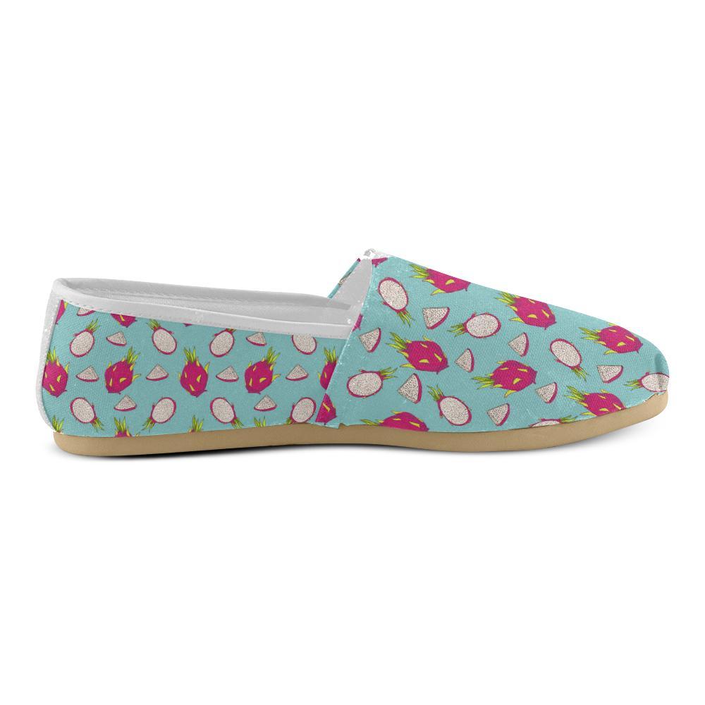Dragonfruit Pattern Print Design DF01 Women Casual Shoes-JorJune.com