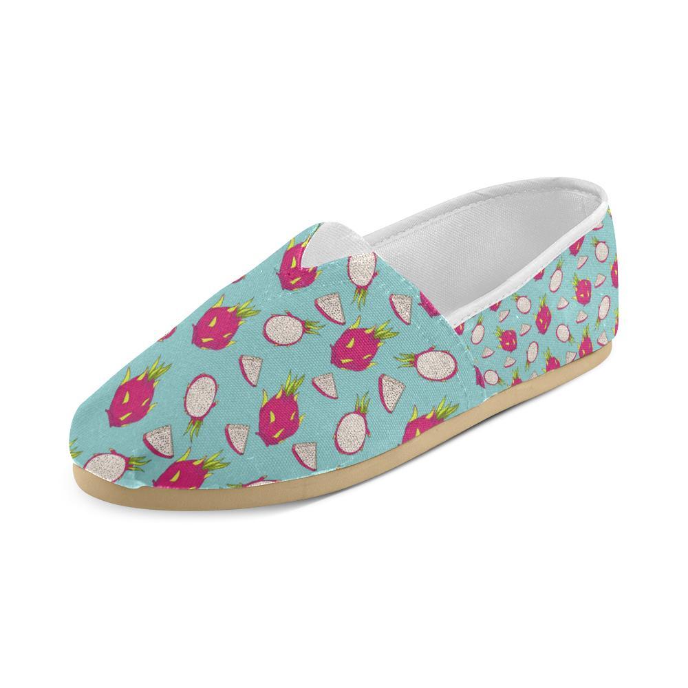 Dragonfruit Pattern Print Design DF01 Women Casual Shoes-JorJune.com