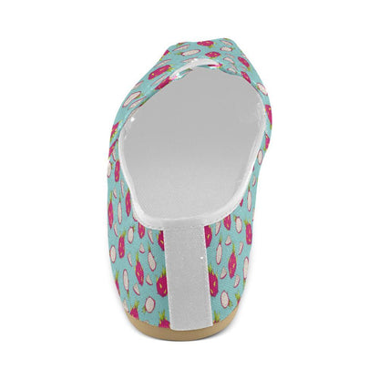 Dragonfruit Pattern Print Design DF01 Women Casual Shoes-JorJune.com