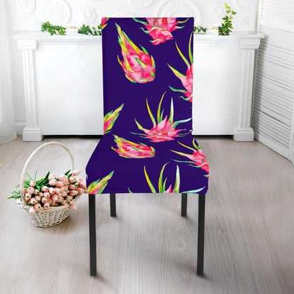 Dragonfruit Pattern Print Design DF02 Dining Chair Slipcover-JORJUNE.COM