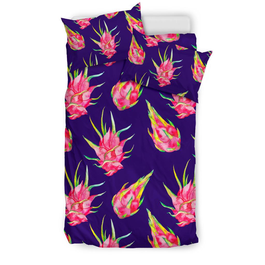 Dragonfruit Pattern Print Design DF02 Duvet Cover Bedding Set-JORJUNE.COM