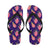 Dragonfruit Pattern Print Design DF02 Flip Flops-JorJune