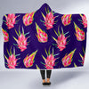 Dragonfruit Pattern Print Design DF02 Hooded Blanket-JORJUNE.COM