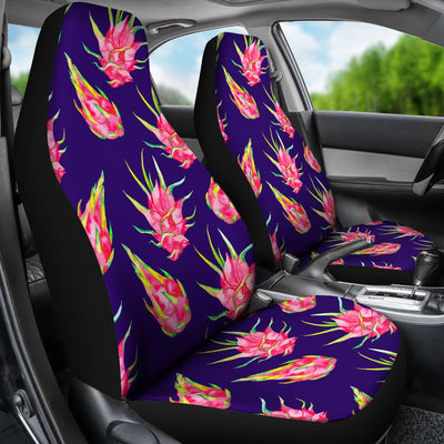 Dragonfruit Pattern Print Design DF02 Universal Fit Car Seat Covers-JorJune