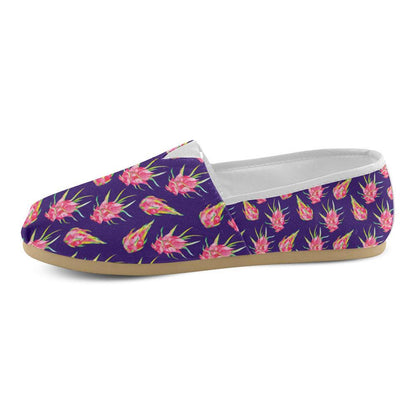 Dragonfruit Pattern Print Design DF02 Women Casual Shoes-JorJune.com