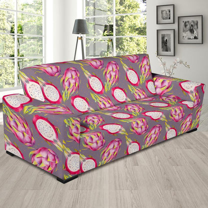 Dragonfruit Pattern Print Design DF03 Sofa Slipcover-JORJUNE.COM