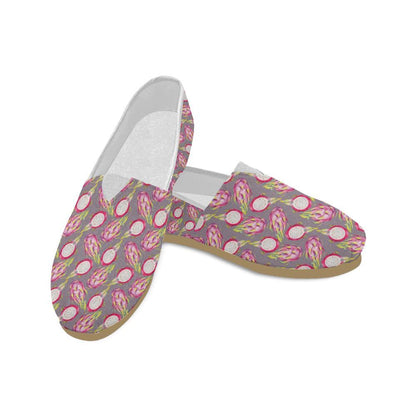 Dragonfruit Pattern Print Design DF03 Women Casual Shoes-JorJune.com