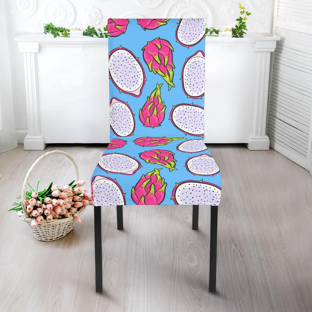 Dragonfruit Pattern Print Design DF04 Dining Chair Slipcover-JORJUNE.COM