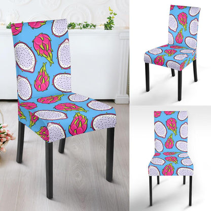 Dragonfruit Pattern Print Design DF04 Dining Chair Slipcover-JORJUNE.COM