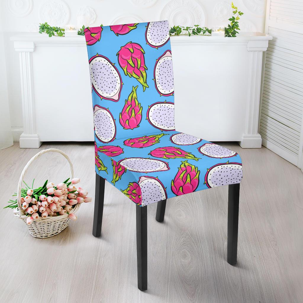 Dragonfruit Pattern Print Design DF04 Dining Chair Slipcover-JORJUNE.COM