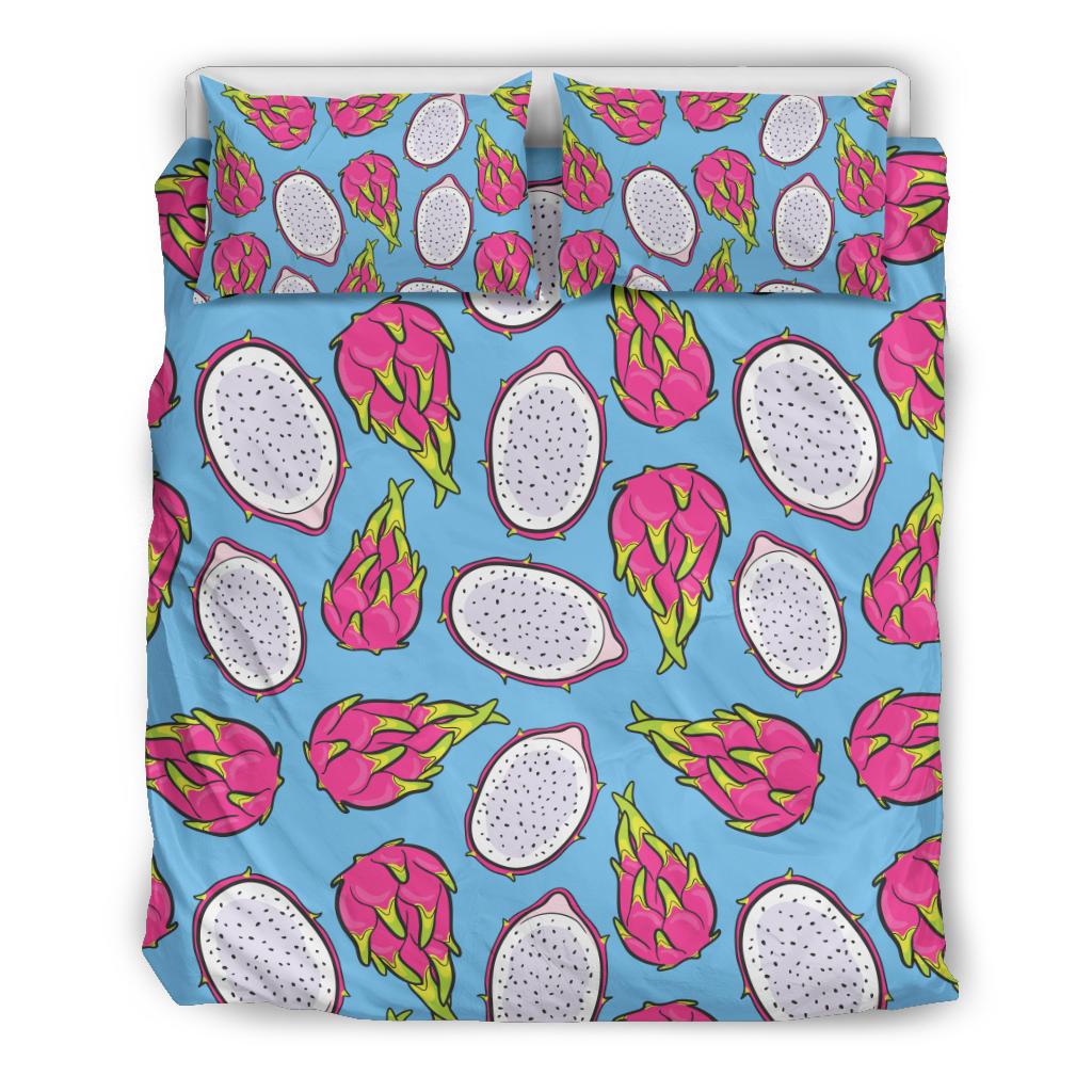 Dragonfruit Pattern Print Design DF04 Duvet Cover Bedding Set-JORJUNE.COM