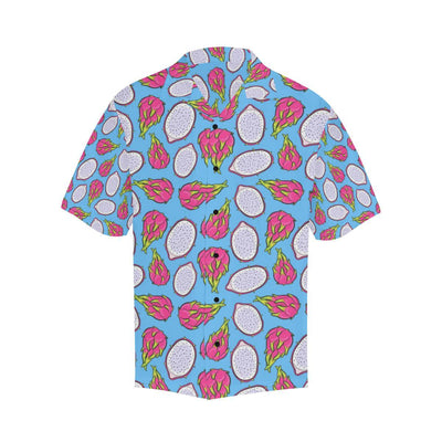 Dragonfruit Pattern Print Design DF04 Men Hawaiian Shirt-JorJune