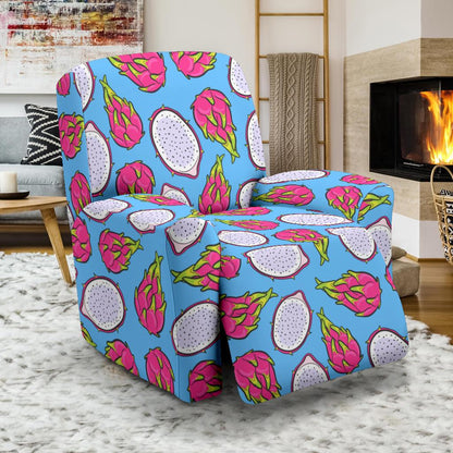 Dragonfruit Pattern Print Design DF04 Recliner Slipcover-JORJUNE.COM