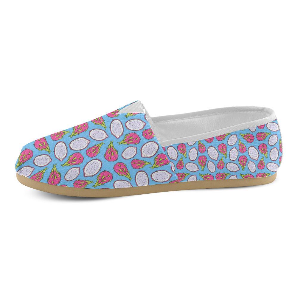 Dragonfruit Pattern Print Design DF04 Women Casual Shoes-JorJune.com