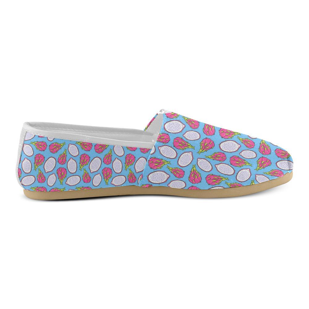Dragonfruit Pattern Print Design DF04 Women Casual Shoes-JorJune.com