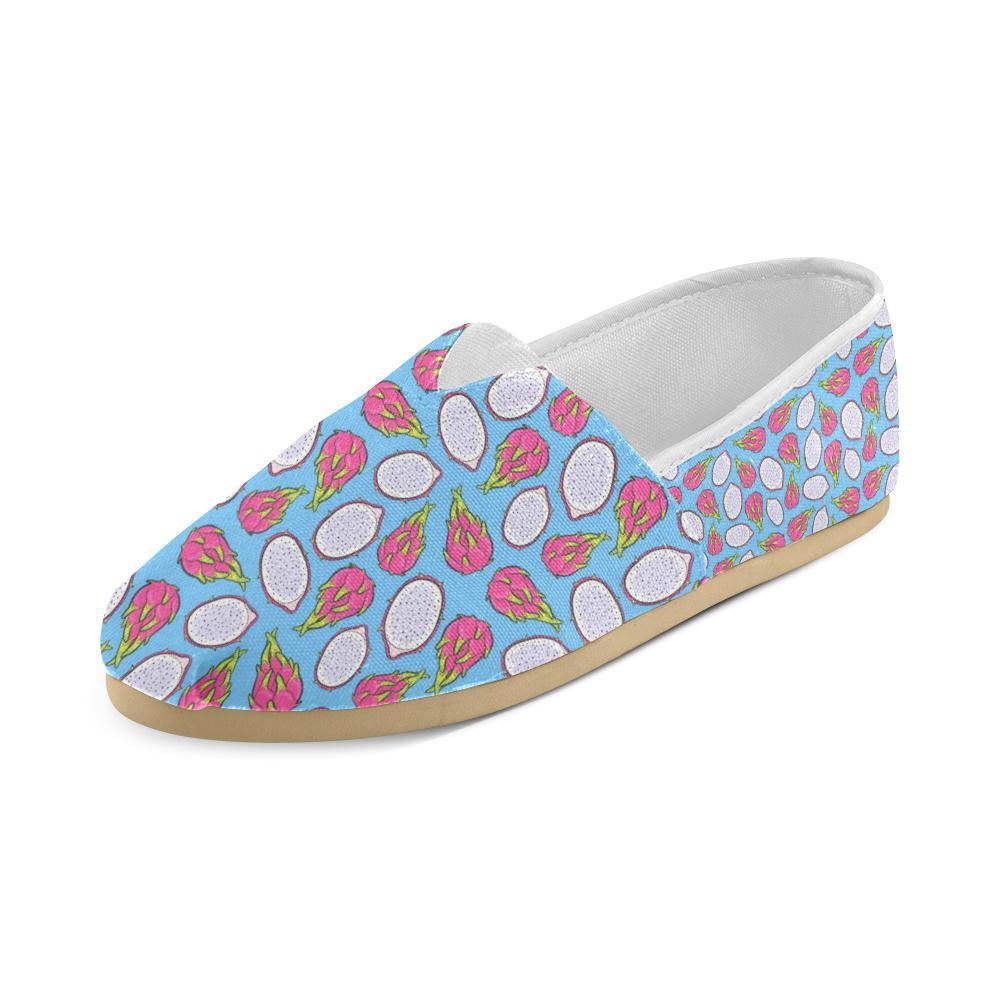 Dragonfruit Pattern Print Design DF04 Women Casual Shoes-JorJune.com