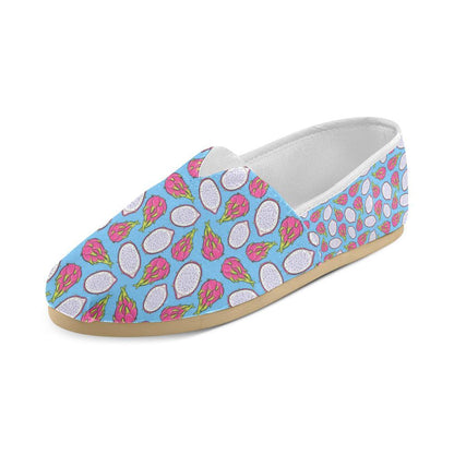 Dragonfruit Pattern Print Design DF04 Women Casual Shoes-JorJune.com