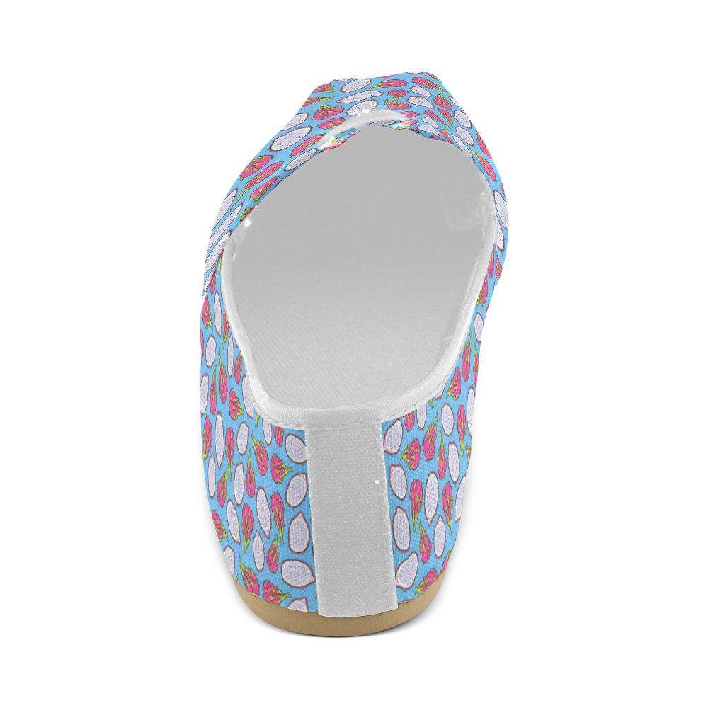 Dragonfruit Pattern Print Design DF04 Women Casual Shoes-JorJune.com