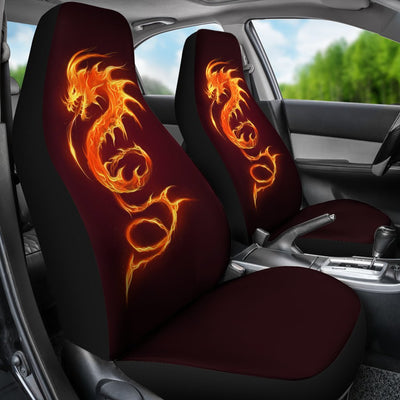 Dragons Fire Design Universal Fit Car Seat Covers