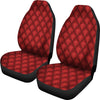 Dragons Red Skin Texture Universal Fit Car Seat Covers