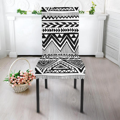 Draw Tribal Aztec Dining Chair Slipcover-JORJUNE.COM