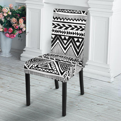 Draw Tribal Aztec Dining Chair Slipcover-JORJUNE.COM