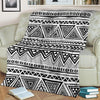 Draw Tribal Aztec Fleece Blanket