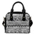 Draw Tribal Aztec Leather Shoulder Handbag